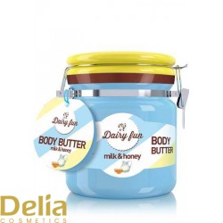 DAIRY FUN - Body butter - Med i Mleko 300g